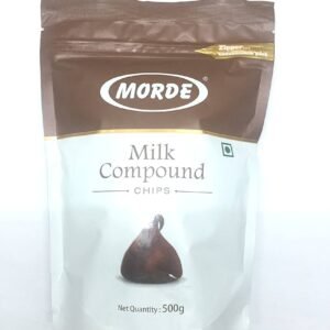 TPV® -Morde Milk Chocolate Chips , Chocolate Chips For Cake, Chocolate Chips For Cake Decoration-500Gm