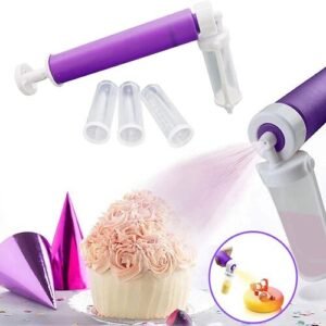 TPV® Manual Airbrush Pump For Decorating Cakes, Cupcakes And Desserts
