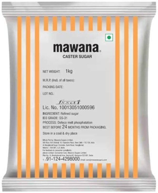 TPV® Mawana Caster Sugar 1 Kg