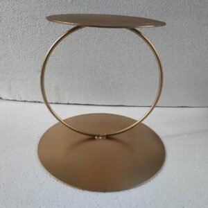 TPV® Metal Round Floating Cake Decoration Tier Cake Spacer Separator Cake Stand