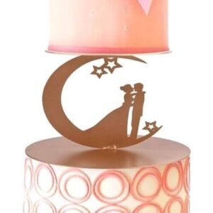 TPV® Metal Side Bar Cake Tier Cake Spacer Tier Cake Separator Couple Design Cake Stand