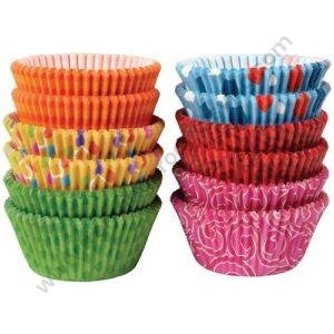 TPV® Mini Muffin Paper Cup Liners (10 Cm) - Set Of 100