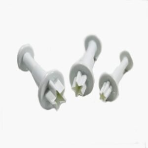 TPV® Mini Star Shape Plunger Cutter Tools 3 Pcs