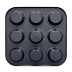 TPV® Non-Stick 9 Cavity Muffin/Cupcake Tray