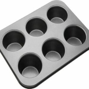 TPV® Nonstick Aluminum 6 Cavity Muffin Tray