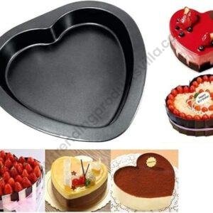 TPV® – Nonstick Heart Shape Cake Mould For Cake, Cheesecake, Etc (5 Inch)