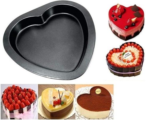 TPV® – Nonstick Heart Shape Cake Mould For Cake, Cheesecake, Etc (5 Inch)