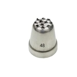 TPV® - 1Pc Noor Cake Icing Tip Icing Nozzle No – 48 No. - Grass / Hair