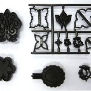 TPV® Patchwork Cutters Mix  &  Match Side Design Set Patchwork Cookie Cutter Plastic Sugarcraft Cake Decorating Tools