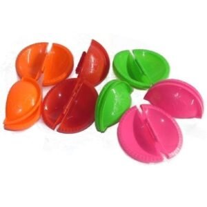TPV® - Plastic Gujiya, Gujia Maker Mould, Karanji Maker Mould Cutter Sacha Machine-Pack Of 10