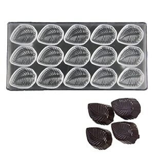 TPV® Polycarbonate Chocolate Mold, Crystals 15 Cavities
