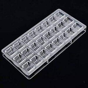 TPV® Polycarbonate Mould Square Curl Toffee Design Chocolate Making Tools