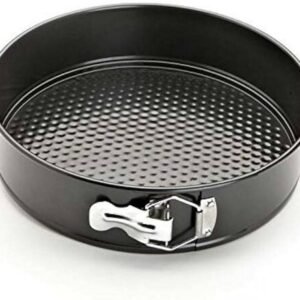 TPV® Premium Non-Stick Cake Mould/Pan, Carbon Steel, Size- 10 Inch (Height-2 Inch)