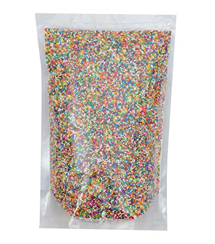 TPV® Rainbow Balls For Cake Decoration, Rainbow Sprinkles For Cake - 1Kg