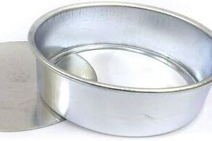 TPV® Removable Base 7 Inches Diameter Round Cake Pan For Oven Loose Base Cake Tin