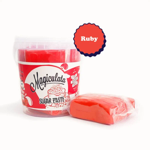 TPV® Magiculata Sugar Paste 1 Kg Ruby