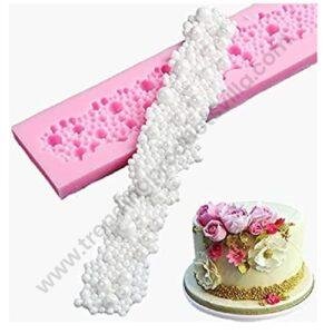 TPV® Silicon 1 Cavity Pearls Beads Shape Silicone Fondant Mould Marzipan Mould