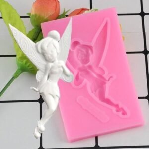 TPV® Silicon 1Pcs Fairy Shape Easter Angel Fondant Clay Marzipan TPV®ation Mould