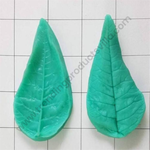 TPV® Silicon 2Pcs Small Veiners Leaves Shape Fondant Clay Marzipan TPV®  Mould
