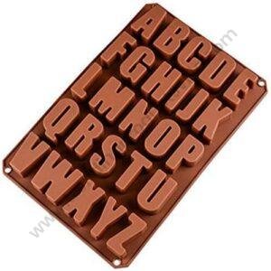 TPV® Silicon A To Z Big Alphabet Shape Fondant Clay Marzipan TPV® Mould