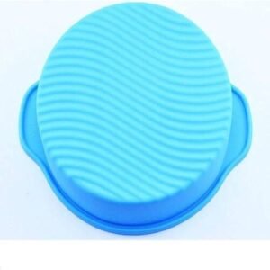 TPV® Silicon Bakeware Big Round Shape Cake Mould With Handle -(2Kg)