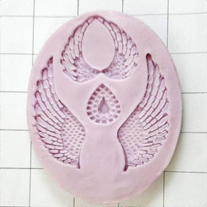 TPV® Silicon Bird Fheather Shape Border Effect Fondant Clay Marzipan TPV®ation Mould