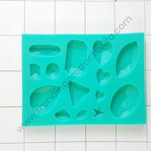 TPV® Silicon Gems And Beads Fondant Clay Marzipan TPV® Mould