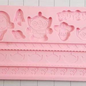 TPV® Silicon Toy Story Cartoon Shape Fondant Clay Marzipan TPV®ation Mould