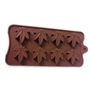 TPV® Silicone 8 Cavity Grid Shape Chocolate Mould