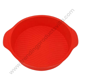 TPV® Silicon Bakeware Big Round Shape Cake Mould For 1 Kg