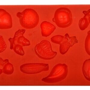 TPV® Silicone Marzipan Mould 14-Cavity Small Christmas Sweet Mould