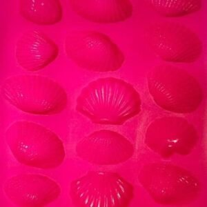 TPV® Silicone Marzipan Mould 21-Cavity Big Slab Marzipan Mould, Christmas Sweet Chocolate Mould, Silicone Marzipan Mould