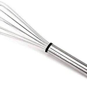 TPV® Stainless Steel Hand Whisk Egg Frother- Stainless Steel French Whip - Handle Milk Egg Beater Whisk Shaker Frother - Kitchen Blender 10 Inch