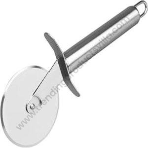 TPV® Stainless Steel Pastry Pizza Sandwich Dough Slicer Cutter, Silver