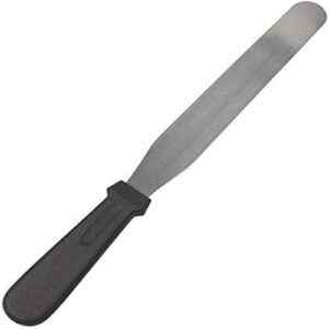 TPV® Steel Palette Knife Offset Spatula For Spreading And Smoothing Icing Frosting Of Cake 12 Inch