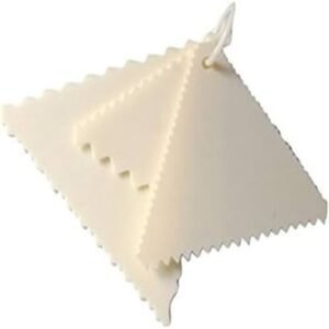 TPV® Triangle Cake Scraper Sawtooth Shape Fondant & Cake Decorating Tools