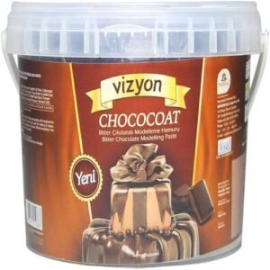 TPV® Vizyon Chococoat Modelling Paste (Bitter Chocolate), 1Kg, 1000 G