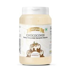 TPV® Vizyon Chococover Ganache Sauce (Ivory Chocolate), 200G