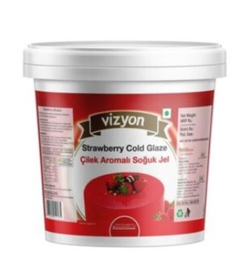 TPV® Vizyon Cold Glaze 900 Gm, Strawberry