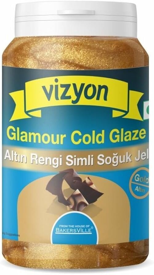 TPV® Vizyon Glamour Cold Glaze (Gold), 125G, 125 G