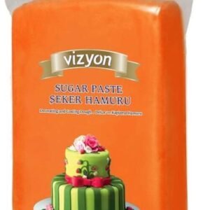 TPV® Vizyon Orange Sugar Paste / Fondant, 250G