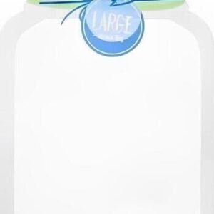 TPV® 10 Pieces Bottle Bags Storage Bags Snack Sandwich Zipper Bags Reusable Airtight Seal Storage Bags ( Big size )