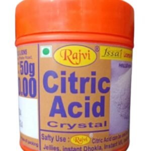TPV® Rajvi Citric acid crystal 50gm ( Pack of 1 )
