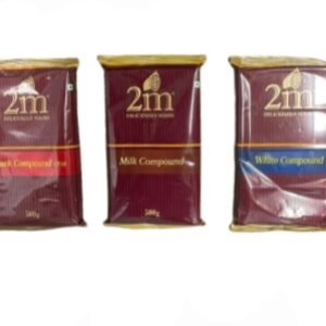 TPV® 2m Chocolate Compound 3 In 1  ( Dark , Milk  ,White ) 500 gms each
