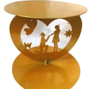 TPV® 2 Tier Cake Spacer - Proposing Couples Shape Tier Spacer