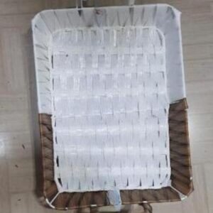 TPV® Storage Basket Basket with Handle for Kitchen Storage Pooja Room Dining Table Center Table Décor Baskets