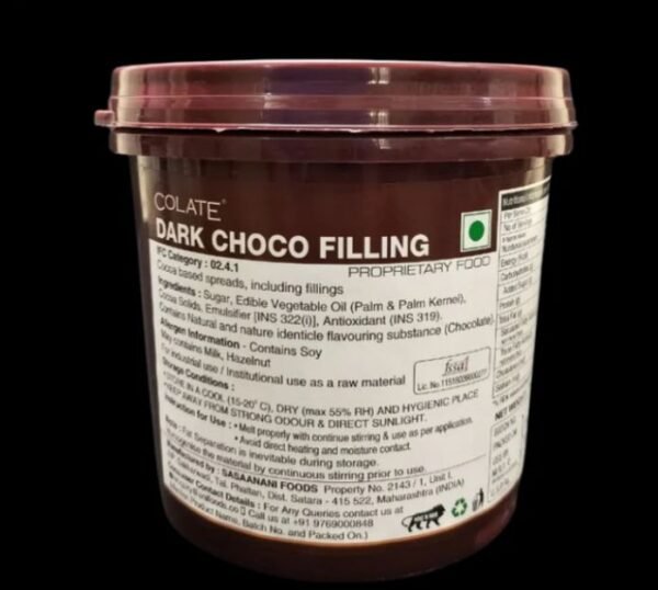 TPV®  Dark Choco Filling | Colate - 1kg
