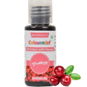 TPV® Colourmist Oil Colour With Flavour (Cranberry), 30G