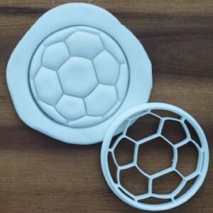 TPV® Patchwork Cutters Small Football Patchwork Cookie Cutter Plastic Sugarcraft Tools