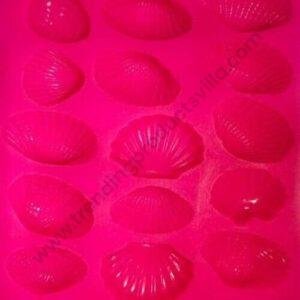 TPV® Ilicone Marzipan Mould 21-Cavity Big Slab Marzipan Mould, Christmas Sweet Chocolate Mould, Silicone Marzipan Mould